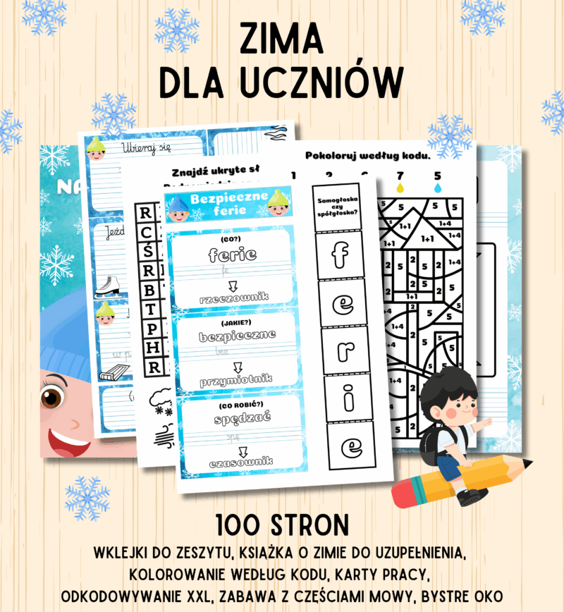 zima dla uczniów