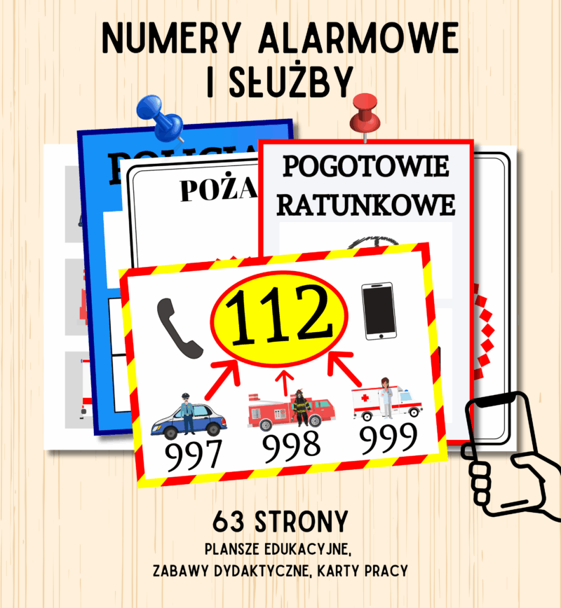 numery alarmowe i służby